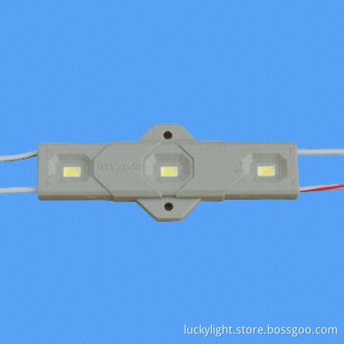 Waterproof IP65 SMD LED Module with 1.2W/piece, 12V DC Input Voltage, 120° Beam Angle